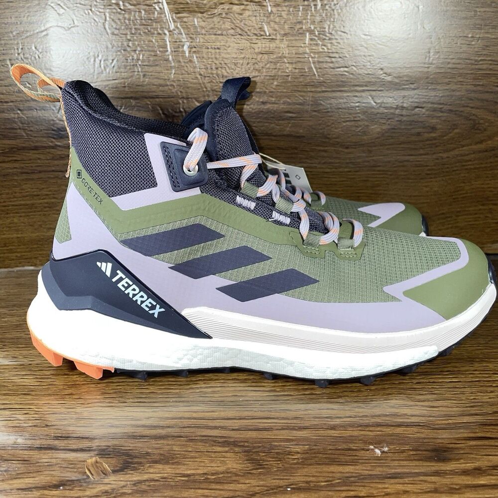Terrex Free Hiker 2.0 GTX Hiking Shoes Size 10 Women Boots Trail Mid